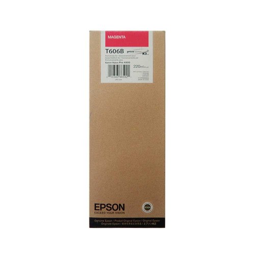 Cartuccia epson t606b magenta - cartuccia,