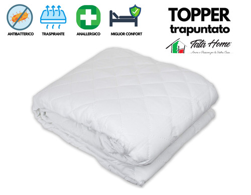 Topper materasso matrimoniale - topper,