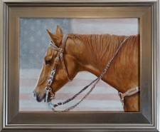 Quadro originale cavallo "Alla