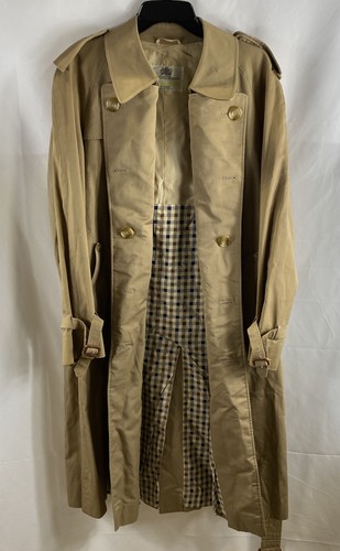Trench coat uomo vintage
