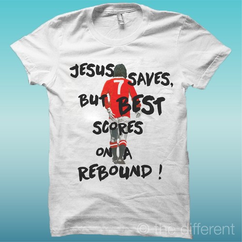 Shirt frase george best - george,