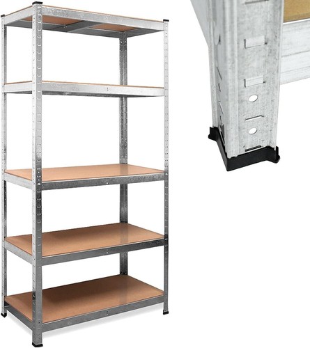 Scaffale ripiani metallo - scaffale, 4