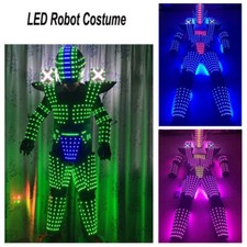 Costume Robot LED 7 Colori