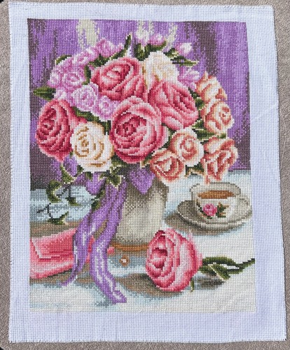 Vaso completo rose punto - di,