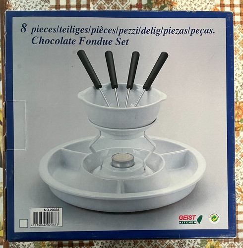 Set fonduta per cioccolati - set,