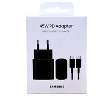 CARICABATTERIE SAMSUNG CARICATORE ORIGINALE 45W FAST CHARGE TYPE-C mpn EP-TA845X