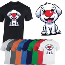 T-Shirt Uomo Rossa Amante Cane