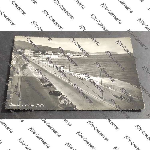 Cartolina genova corso - -,
