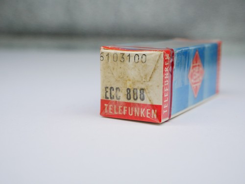 Telefunken ecc808 tubi hifi - 1x,