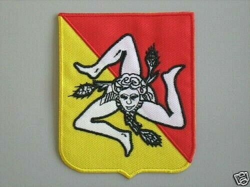 Patch ricamata trinacria - patch,