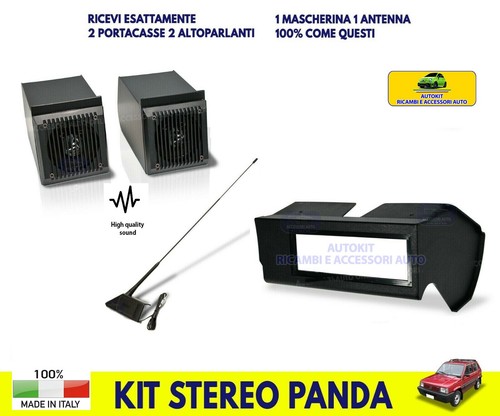 Kit autoradio per panda fire - kit,