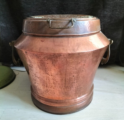 Antico contenitore per legna - antico,