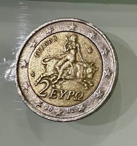 Moneta euro grecia eypo - euro, 2002