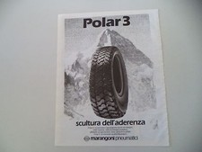 advertising Pubblicità 1985 PNEUMATICI MARANGONI