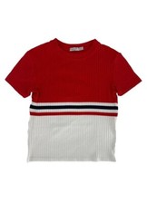 BERSHKA top crop t-shirt