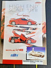 CATALOGO PIEGHEVOLE FOLDER BBR GASOLINE SCALE 1/18 FERRARI ENZO