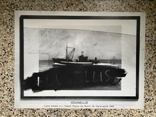 Kounellis Jannis Manifesto / Poster 69 x 92 cm. Galleria Lucio Amelio 1992