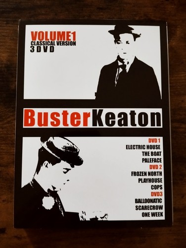 Buster keaton digipack 3 dvd - buster,