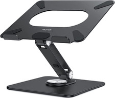 LSX7 Supporto PC Portatile Con Base Girevole a 360°, Supporto per Portatile Ergo