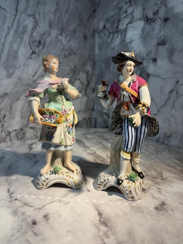 Antica statuina uomo donna - uomo,