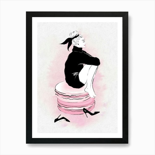 Stampa artistica ragazza