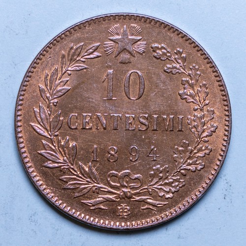 Umberto centesimi 1894 - umberto, 10