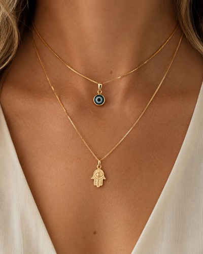 Collana con ciondolo - , a