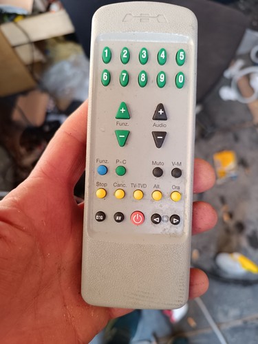 Telecomando vintage televisore - telecomando,
