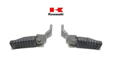 Coppia poggiapiedi conducente pedalini anteriori per Kawasaki KL 650 Tengai B1