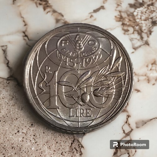 Moneta 100 lire - 100,