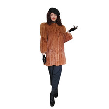 Cappotto pelliccia ermine