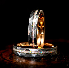 Anello Uomo Martellato