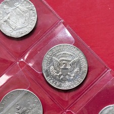 Lotto nove monete argento