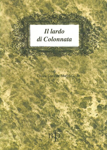 Lardo colonnata jan 01 - il, di