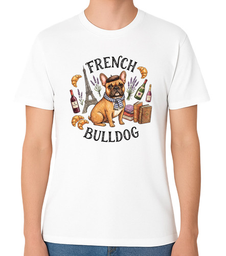 Shirt unisex grafica bulldog - unisex,