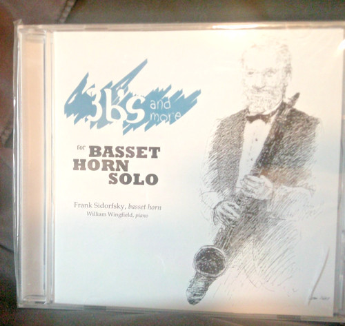 Basset horn solo s - horn,