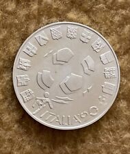 ITALIA 1990 MEDAGLIA  ARGENTO PROOF  UFFICIALE COPPA MONDO DI CALCIO "ITALIA 90"