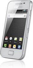 Nuovissimo telefono cellulare Samsung Galaxy Ace GT -S5830i - bianco - 3G - sbloccato con scatola