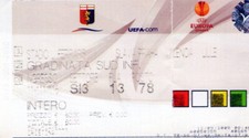 Biglietto stadio calcio uefa - biglietto,