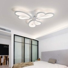 Plafoniera Lampada Da Soffitto Moderno Fiore Telecomando 3 Tonalità Colore 21W