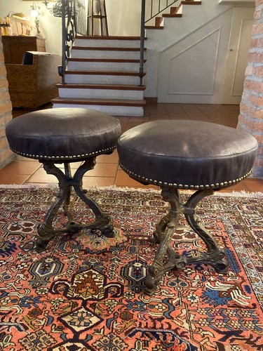 Sgabelli navali 1800s ghisa - sgabelli,