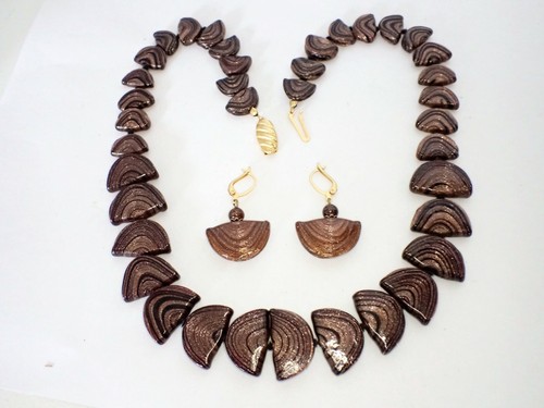 Orecchini collana perline - orecchini,