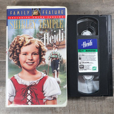 SHIRLEY TEMPLE IN HEIDI VHS
