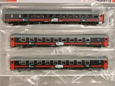 ACME 55275 - SET 3 CARROZZE FS INTERCITY NOTTE  1 LETTI 2 CUCCETTE T4 ep VI HO