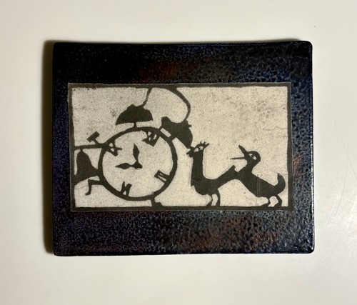 Orologio anatra gallo fatto - , a