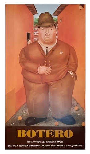 Fernando botero parigi poster - fernando,