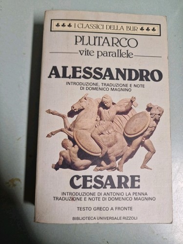 Vite parallele plutarco - parallele, testo