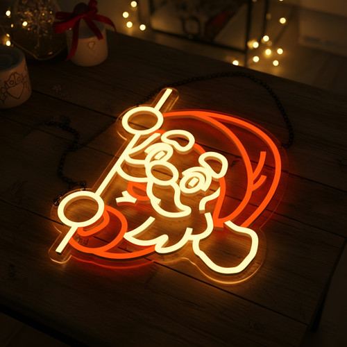 Luce led babbo - di, natale