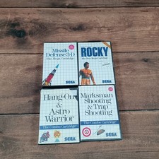 Sega Master System Games Lot