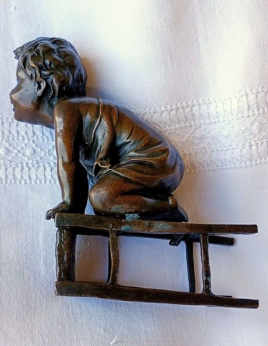 Antica statuetta bronzo - antica,